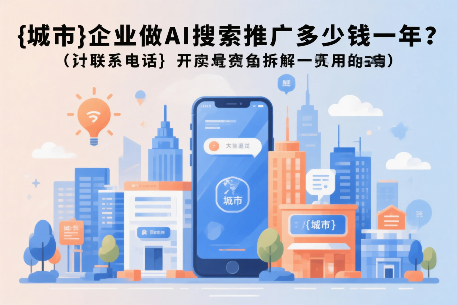 塔城企业做AI搜索推广多少钱一年？真实费用拆解