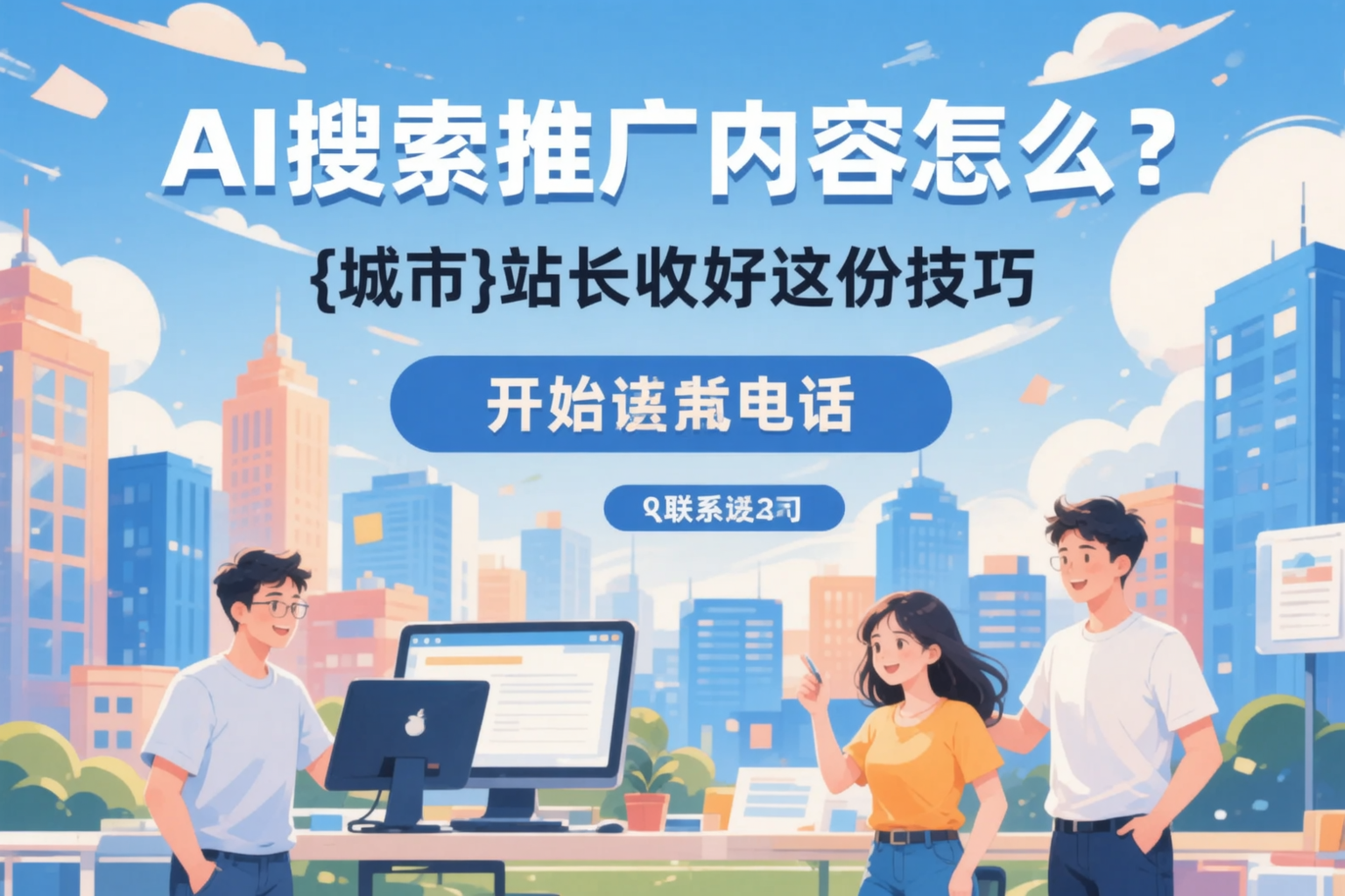 AI搜索推广内容怎么写？塔城站长收好这份技巧