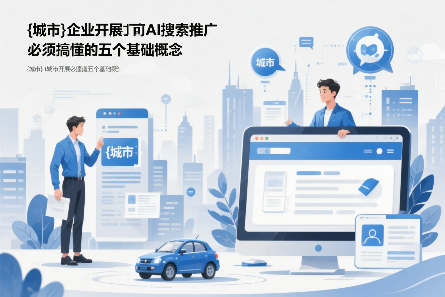 塔城企业开展AI搜索推广前必须搞懂的五个基础概念