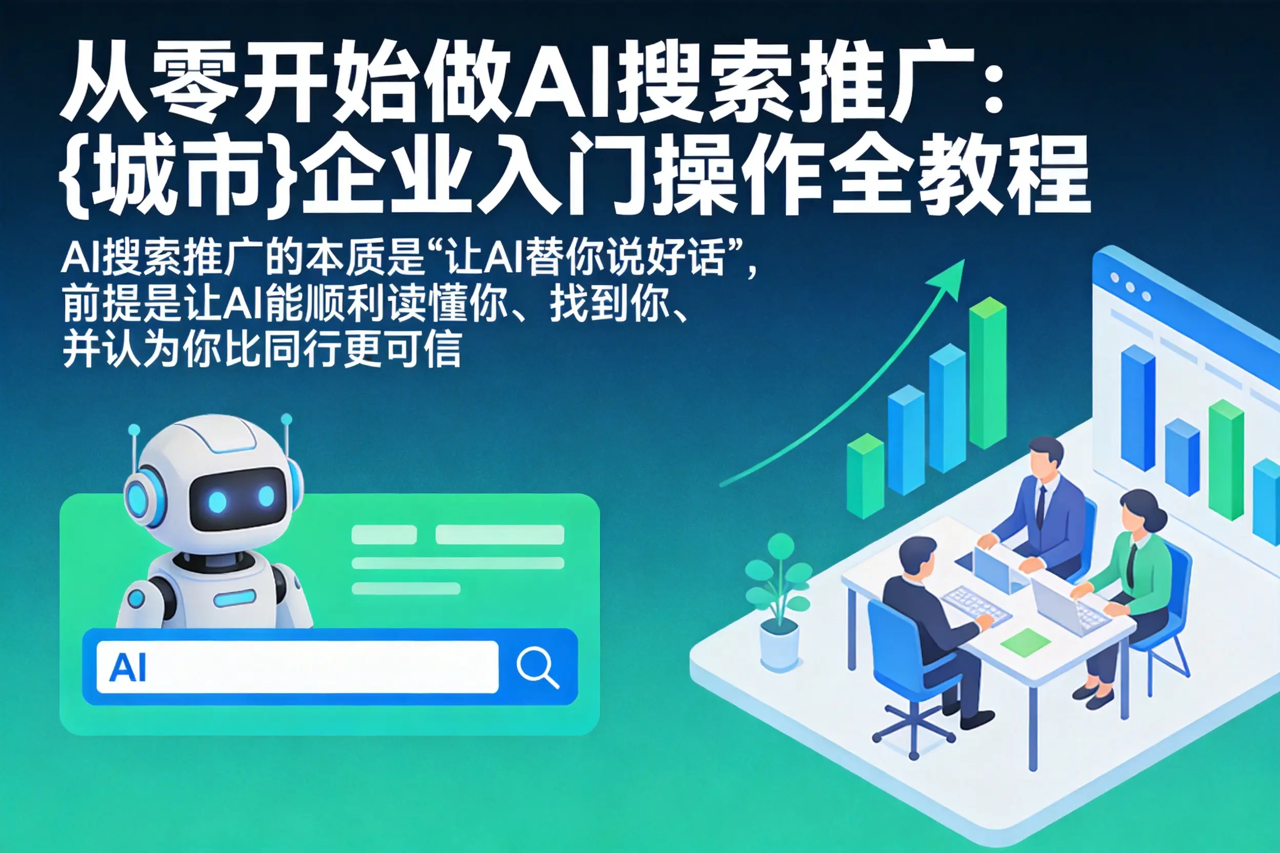 从零开始做AI搜索推广:塔城企业入门操作全教程
