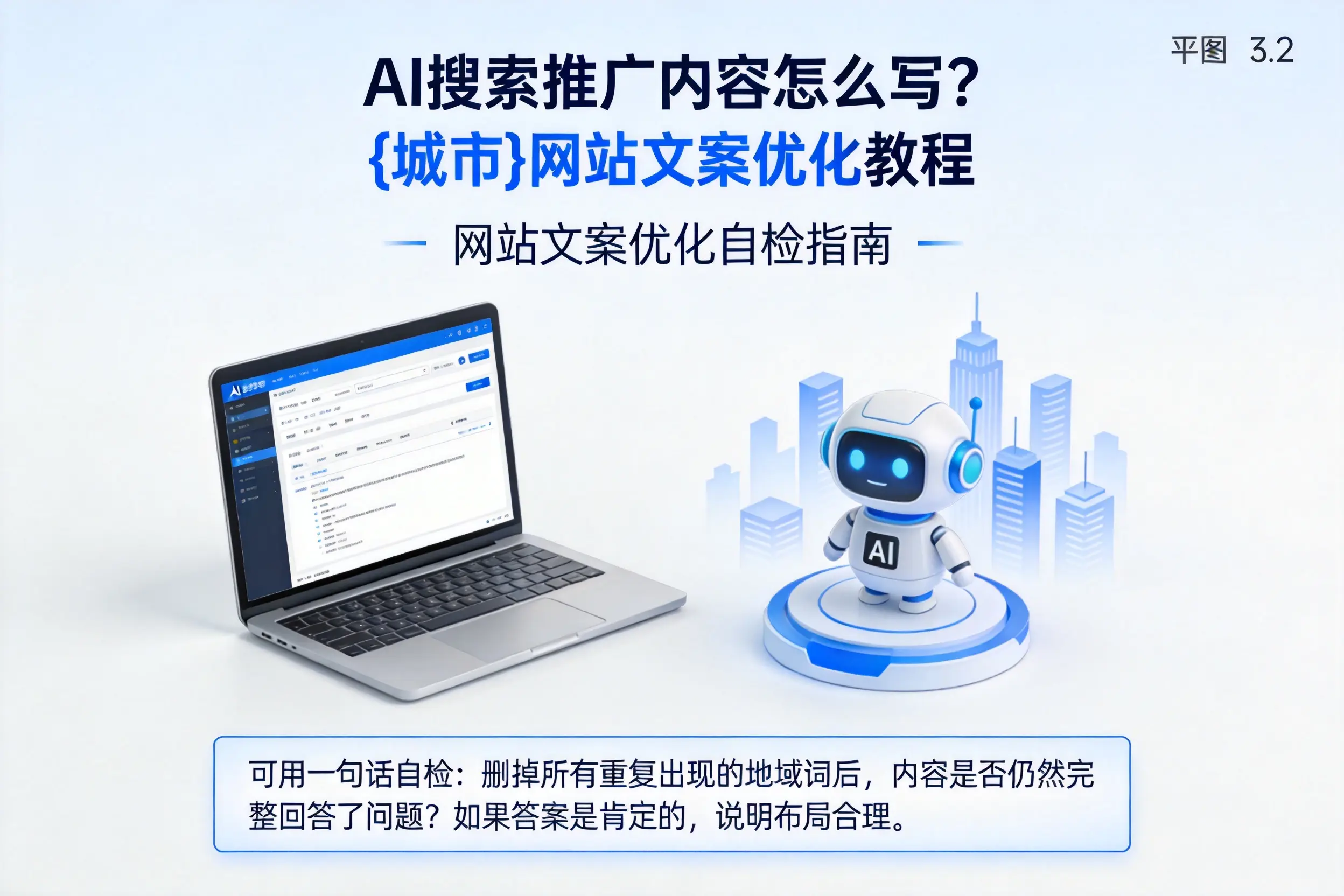 AI搜索推广内容怎么写？塔城网站文案优化教程