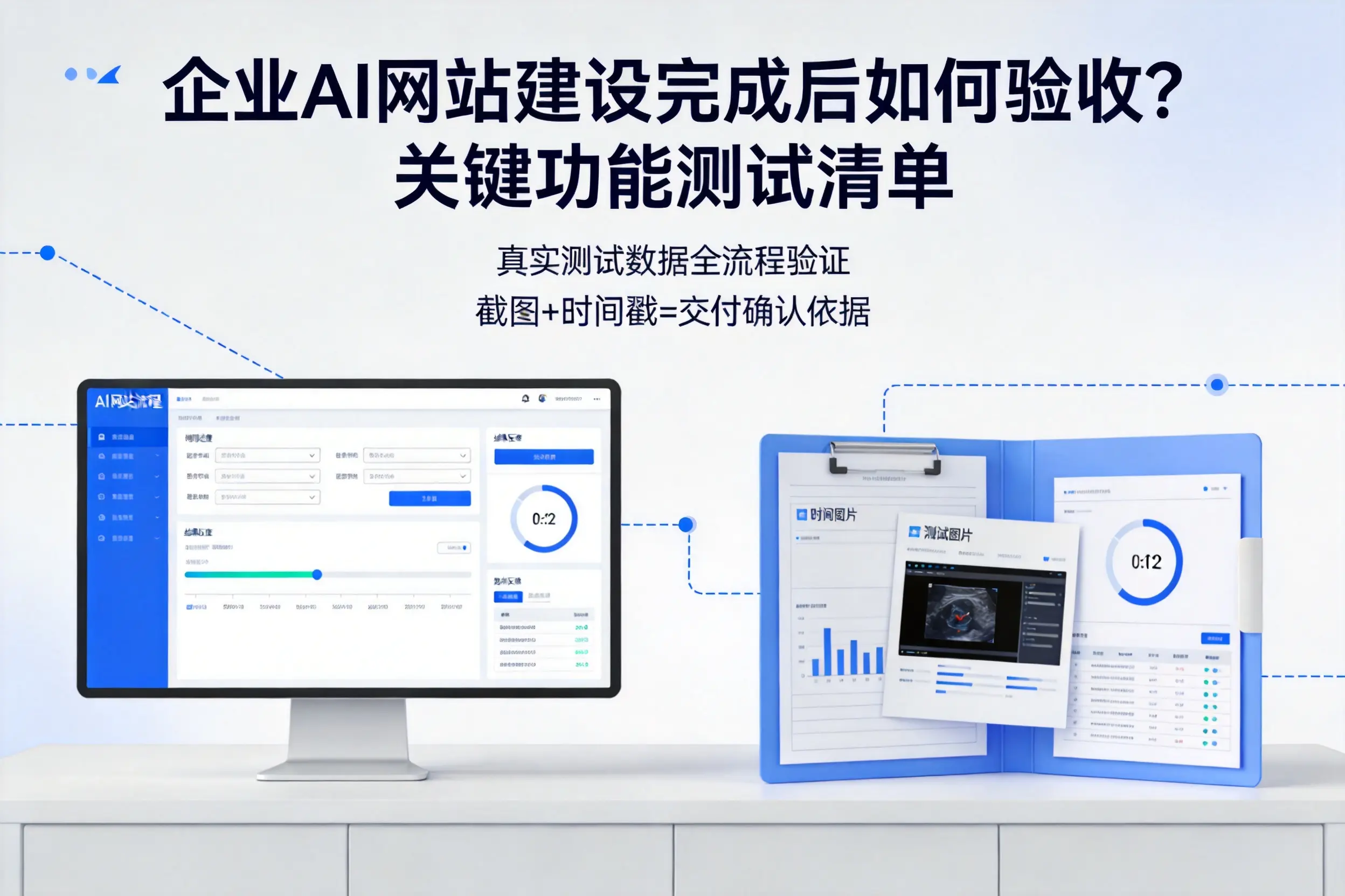 塔城企业AI网站建设完成后如何验收?关键功能测试清单